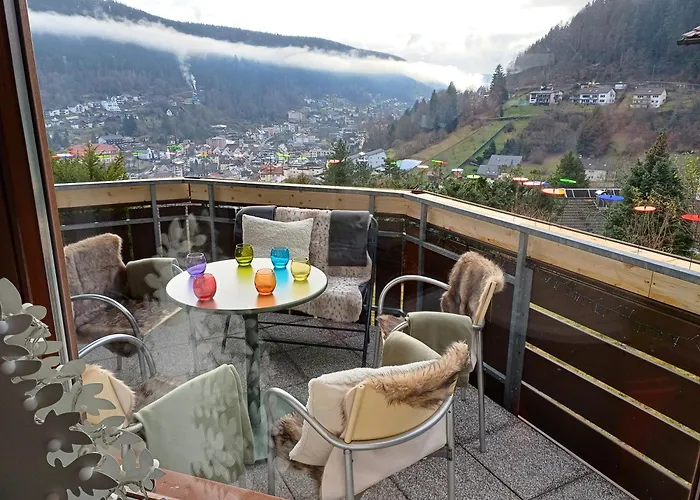 Lägenhet Panoramablick Bad Wildbad